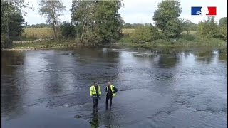 Restauration de la continuité écologique de la rivière Creuse à Yzeures-sur-Creuse et à Fontgombault