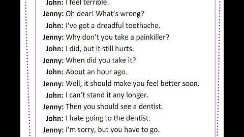 Jenny and John (Dialogue) Excel 6 Module 5