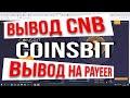 Криптобиржа CoinsBit. Как вывести CNB, инвестиции под %. Стоит ли продавать токены в 2020 году?