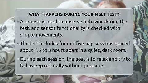 What Happens During Your MSLT Test? - Sleep Apnea Support Network