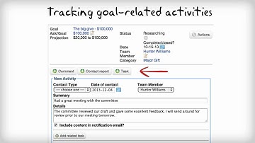 LGL features - Grants and major gift tracking