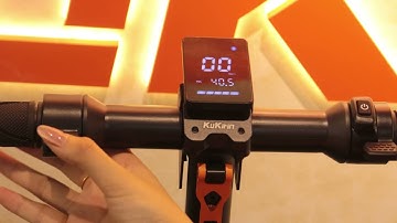KuKirin S1 Max E-Scooter: Dashboard Tour