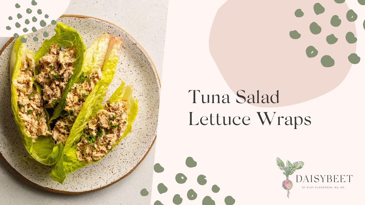 Tuna Salad Lettuce Wraps Recipe