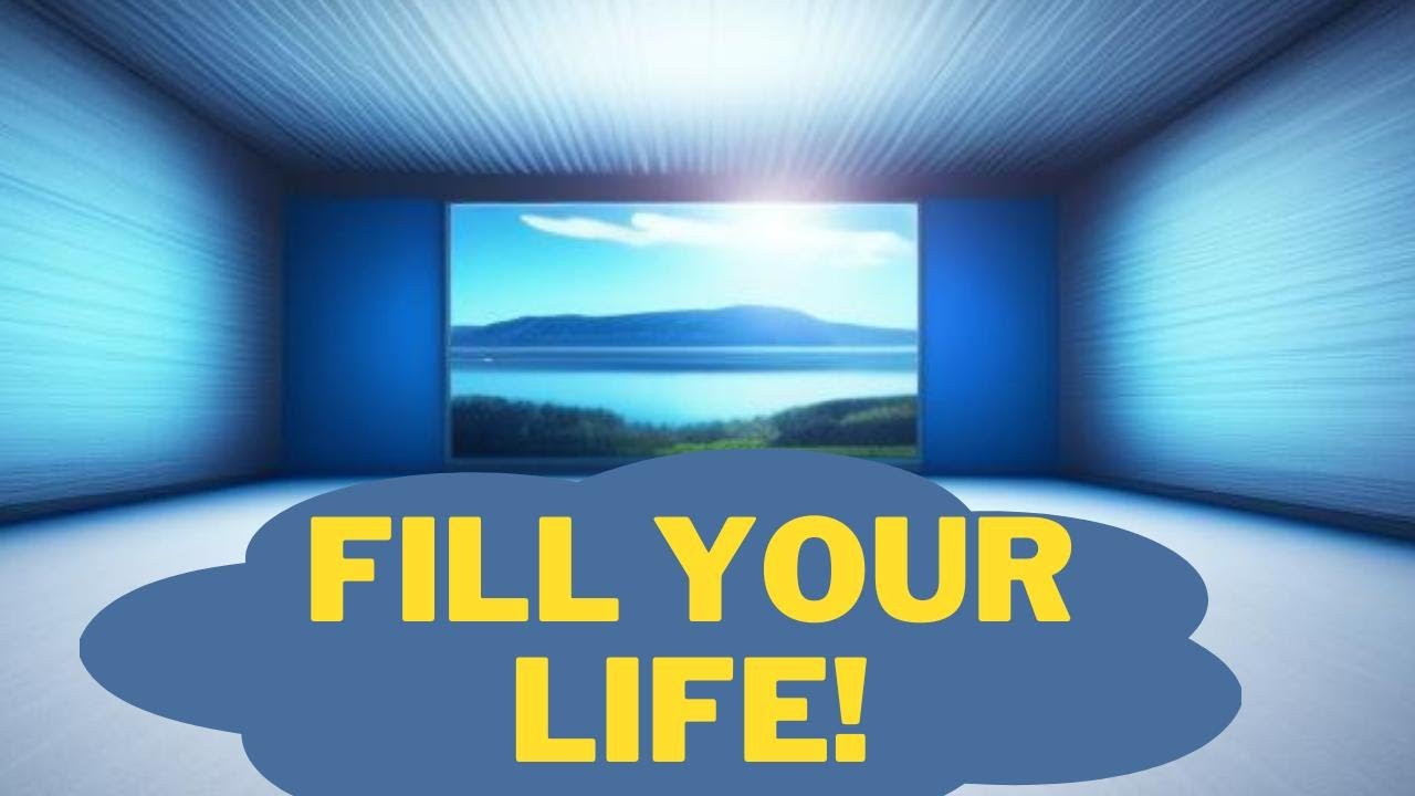 Nature Abhors a Vacuum: Make Room for Your Dreams! 🥰🥰