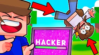 Usei HACKS para ENGANAR minha AMIGA no MINECRAFT!