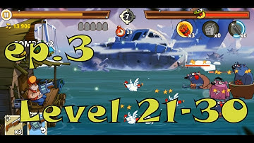 Swamp Attack 2 - Episode 3 - Levels 21-30 Play-through