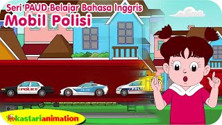 Belajar Bahasa Inggris - Mobil Polisi - Seri Paud Diva - Kastari Sentra Official