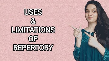 ||USES & LIMITATIONS OF REPERTORY ||EXPLAINED WITH HANDWRITTEN NOTES|| ||DR.DEEKSHA||