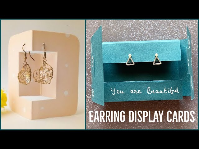 How To Make Easy Earring Cards For Packaging Your Handmade