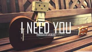Video thumbnail of "''I Need You'' - Smooth Guitar R&B Instrumental Love Beat (Prod. by K.M.Beats)"