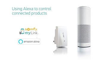 How to Control Your Somfy myLink Connected Products Using Amazon Alexa