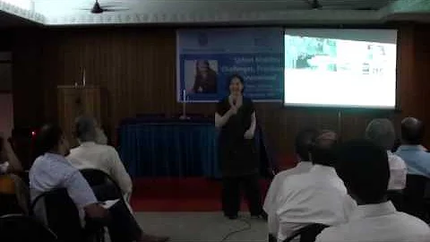 Lecture by Ms. Susan Zielinski on 'Urban Mobility ...