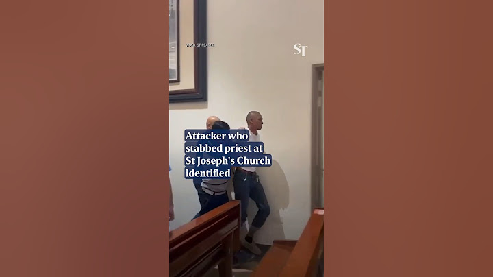 Attacker who stabbed priest at St Joseph's Church identified