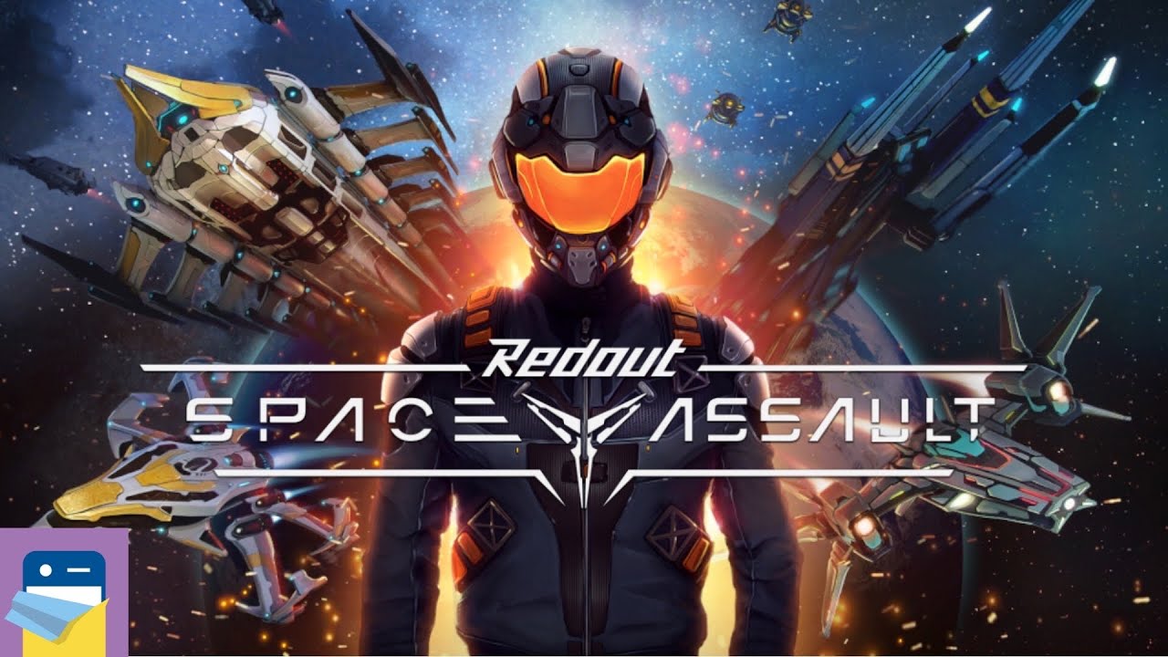 Redout: Space Assault - Apple Arcade iOS Gameplay (by 34BigThings)