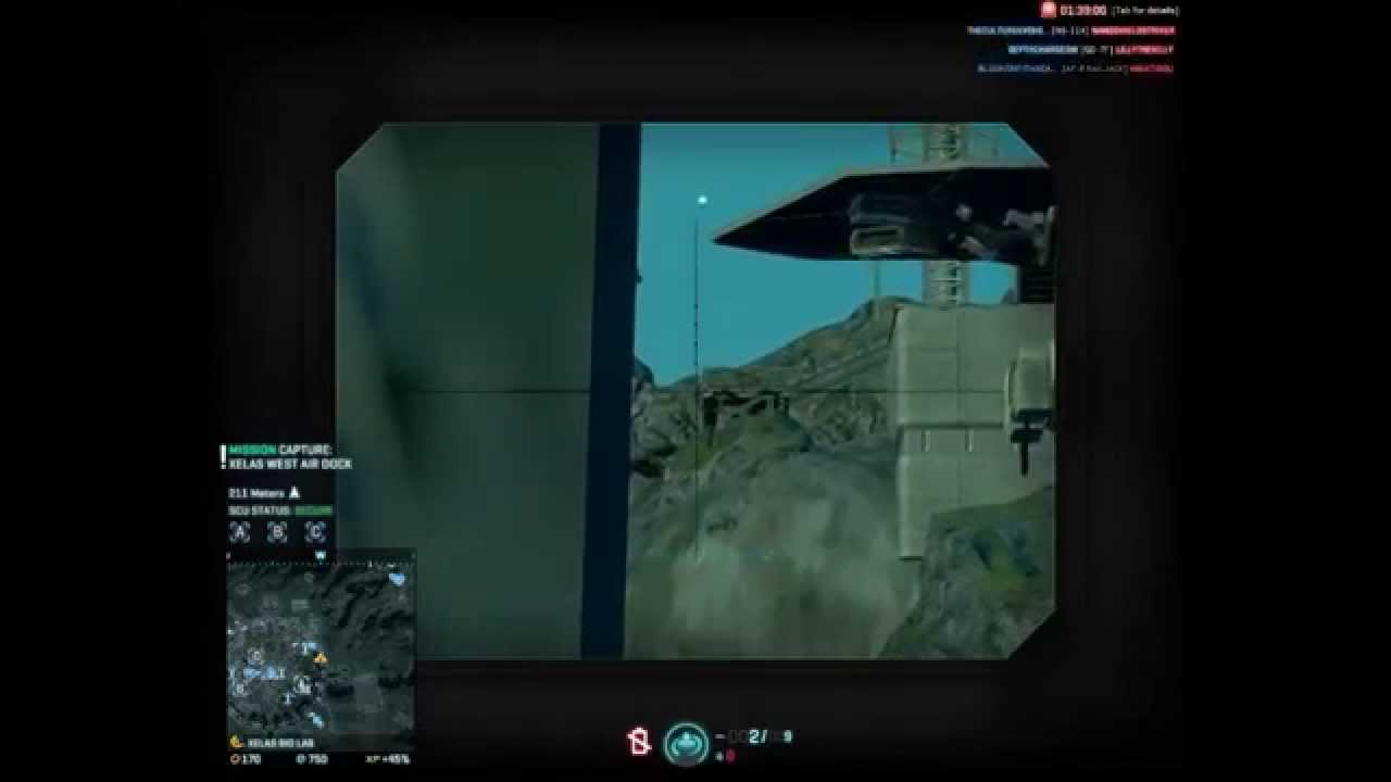 Planet Side 2 Max Unit Sniped with 1 Shot