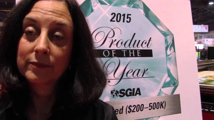Deborah Hutcheson from AGFA Graphics at SGIA Expo ...
