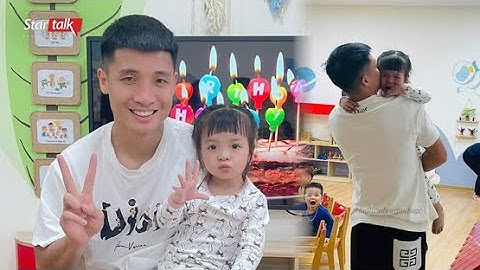 Con gái Bùi Tiến Dũng vỡ òa lên khóc khi gặp lại bố