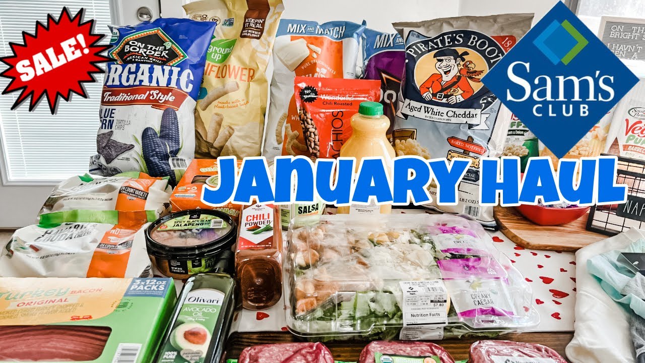 NEW January 2023 Sam’s Club Grocery Haul with Sale Prices YouTube