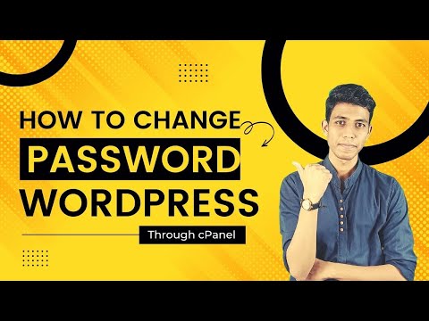How to change wordpress password through cPanel | how to recover lost Wordpress password | Easy Step