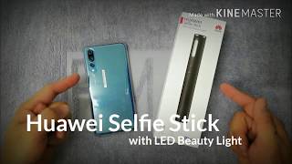 Huawei Selfie Stick with LED Beauty Light