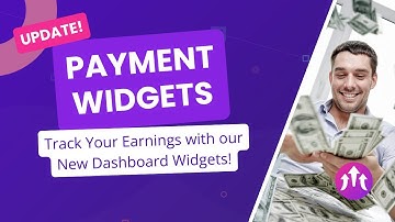 UPDATE - Dashboard Payment Widgets - Full Scope