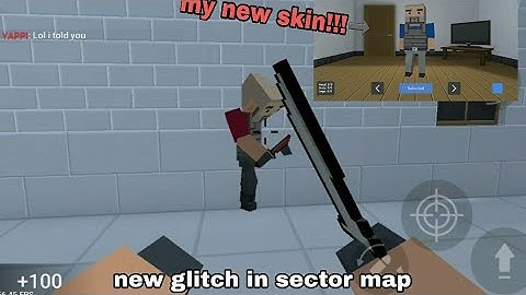 Block Strike - New glitch in Sector Map - update 4.9.0 version (making my new skin!!!)
