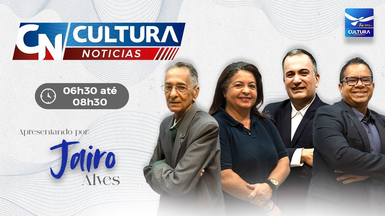 CULTURA NOTICIAS com Jairo Alves - 24/02/26 - CULTURA TV AO VIVO