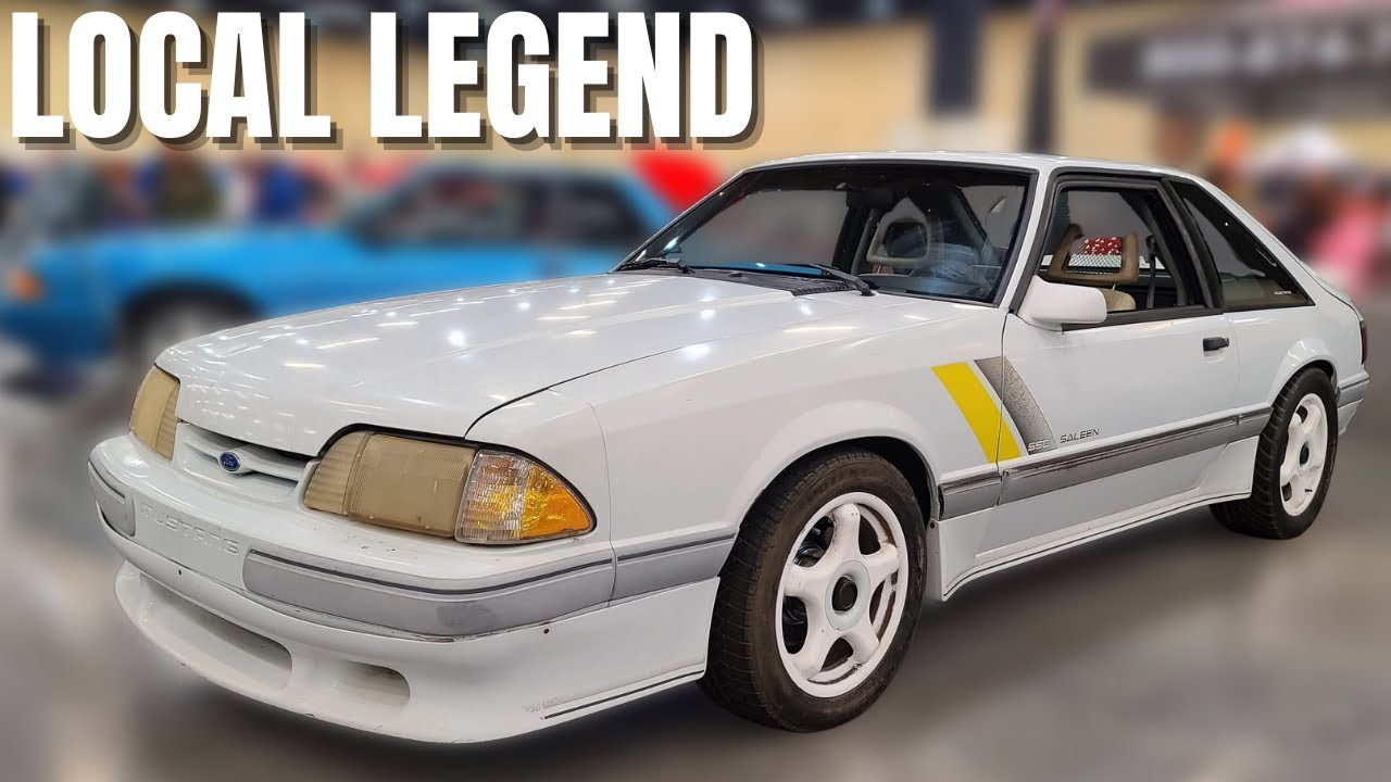 The Most UNIQUE BARN FIND Saleen SSC FoxBody Ever?