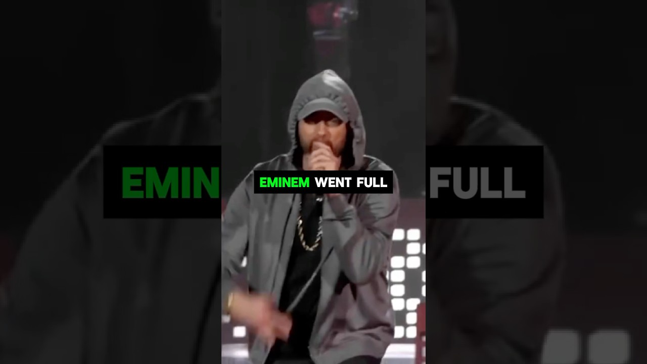 Eminem Performing Rap God LIVE is Just UNREAL 🔥🐐