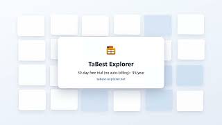 TaBest Explorer — a tabbed, multi-pane file manager for Windows screenshot 3