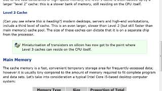 W5   Additional Information for Memory System Lecture Recording  Intro to Computer Systems