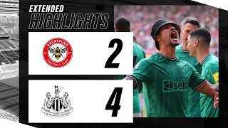 Brentford 2 Newcastle United 4 Extended Premier League Highlights