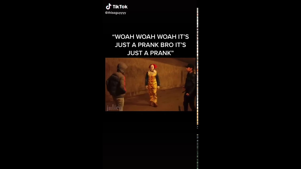 Clown Prank Goes Wrong Guns Included 