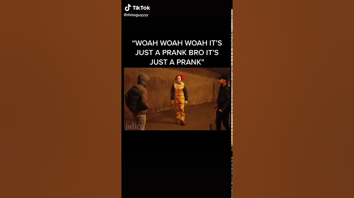 Clown prank goes wrong (guns included)