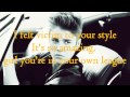 Justin Bieber - Thought Of You (with Lyrics)