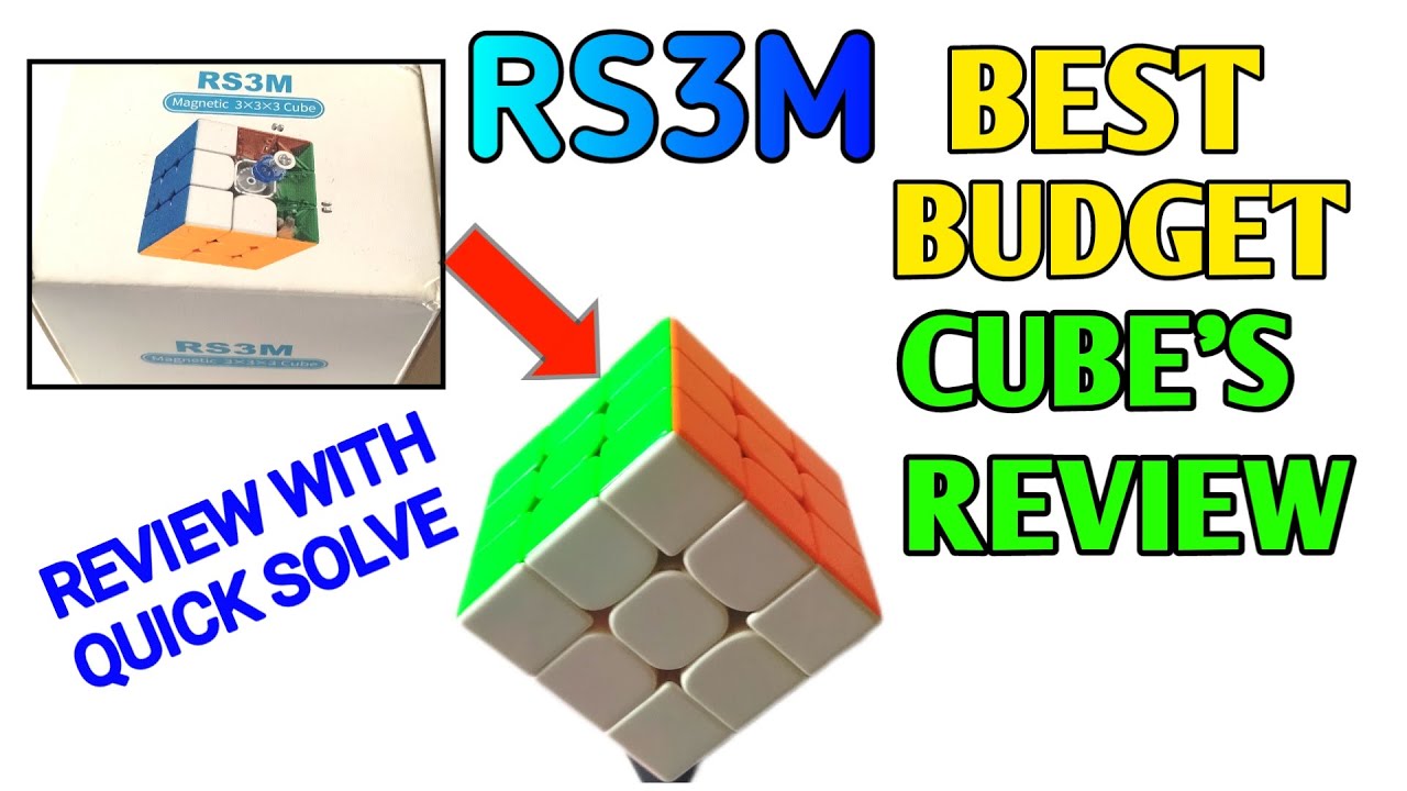 Best Budget Cube Unboxing RS3M 2020 magnetic 