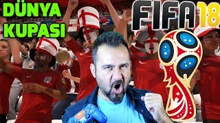 FIFA 18 DÜNYA KUPASI MODU! | İNGİLTERE-TUNUS