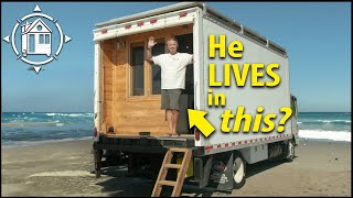 His secret beach house is inside a box truck!? by Tiny House Giant Journey 2,070,346 views 2 months ago 12 minutes, 54 seconds