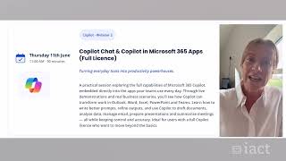Copilot Webinar Series