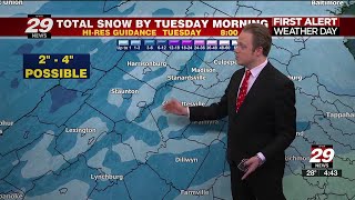 Tracking snow and bitter cold