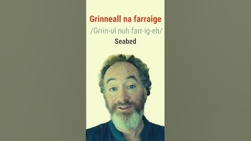 How to say Seabed in Irish #bitesizeirish