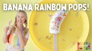 Banana Rainbow Pops - Colors for Kids - Toddler Learning - Preschool Learning Videos