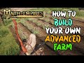 Myth of empires how to build a farm at your base