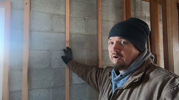 Using Furring Strips to Attach Drywall to Block Walls