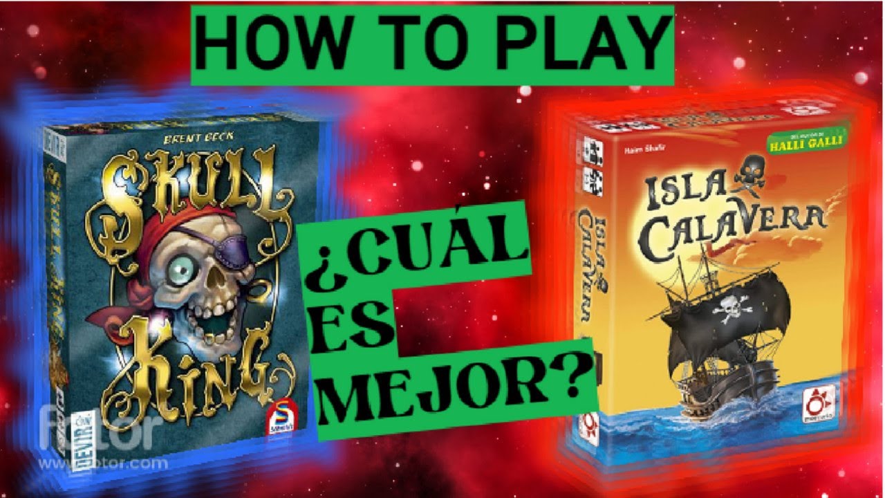 ☠️ ISLA CALAVERA ☠️ Y 🏴‍☠️ SKULL KING 🏴‍☠️ HOW TO PLAY