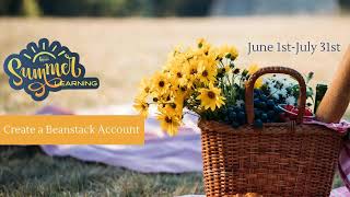 Beanstack website: Creating an Account