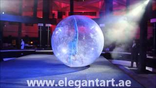 Acrobat in Bubble by Elegant Art Events