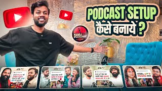 Podcast Setup Kaise Banaye ? My New Podcast Studio 🔥