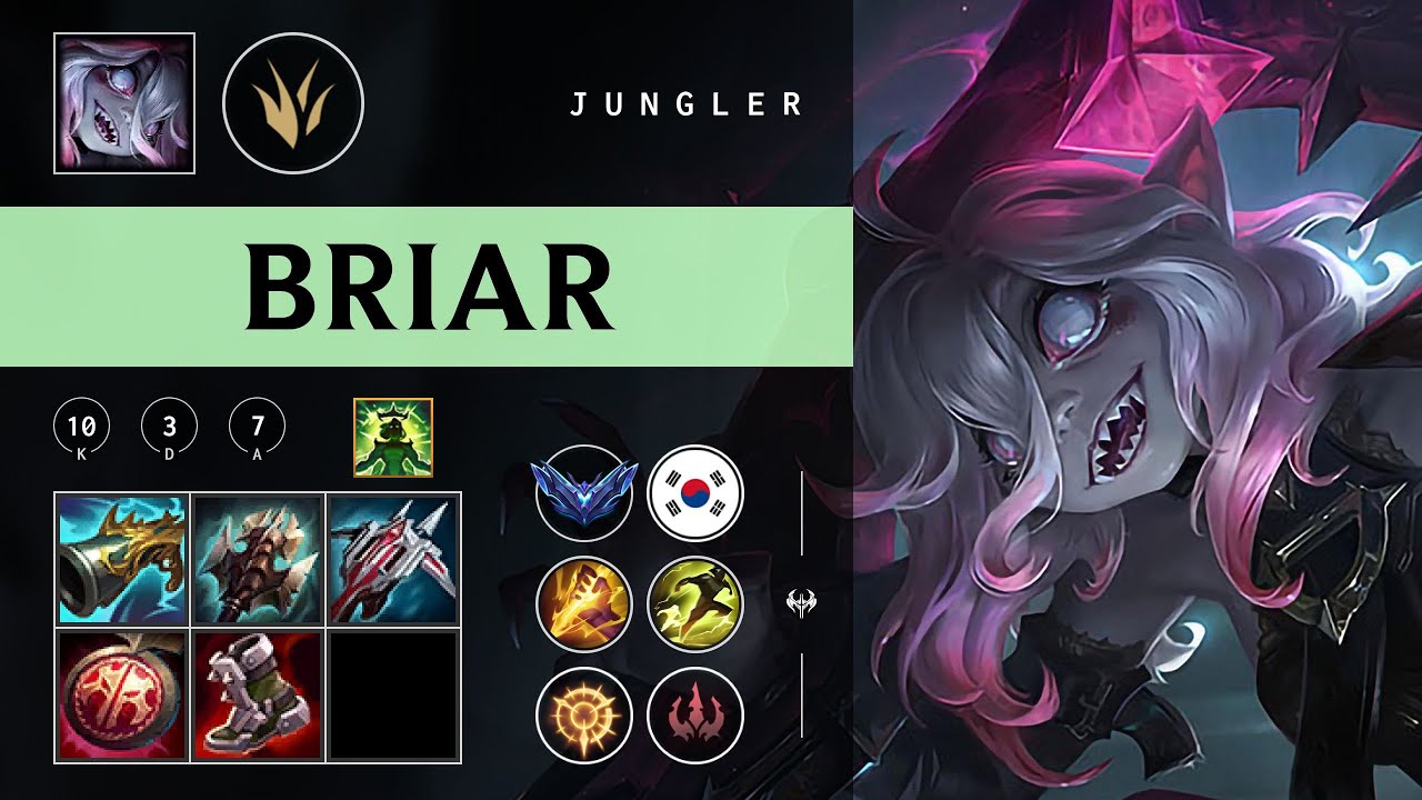 Briar Jungle vs Evelynn - KR Diamond Patch 26.02