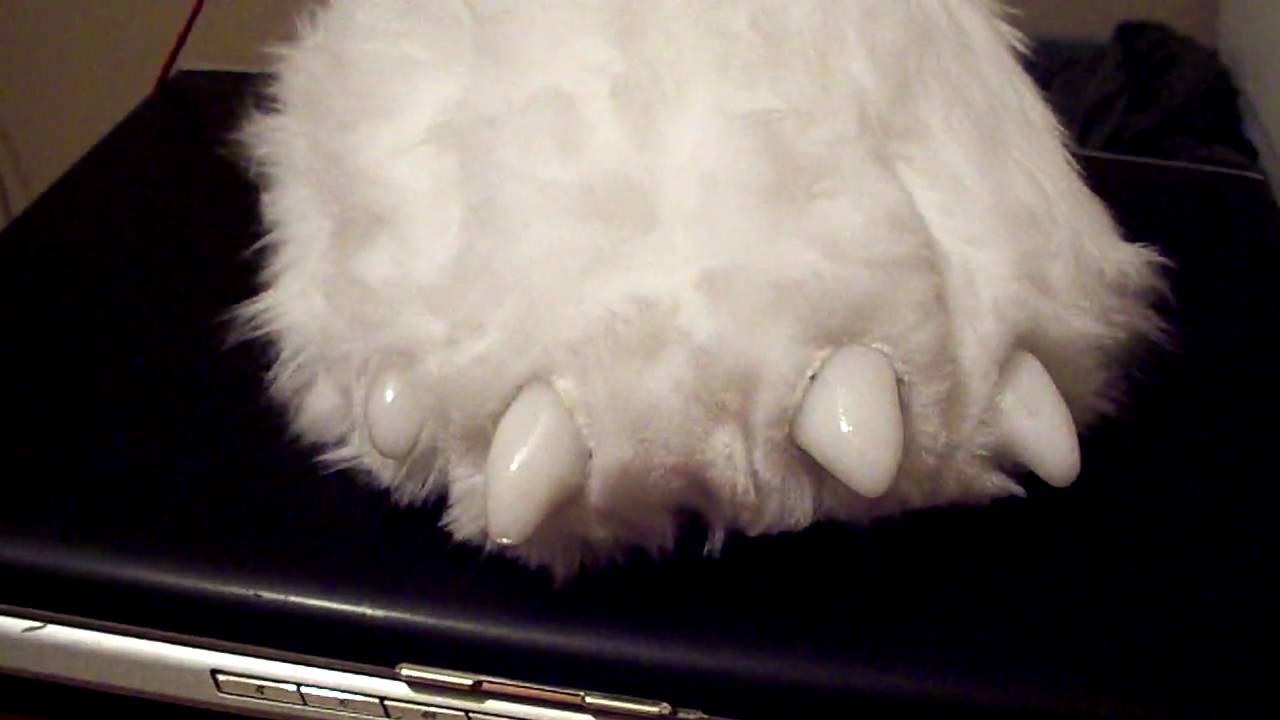 Fursuit Flashing Tri-Color LED Claws